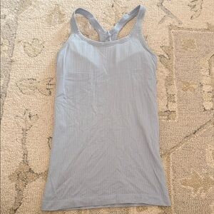 lululemon athletica Light Blue Tank Top